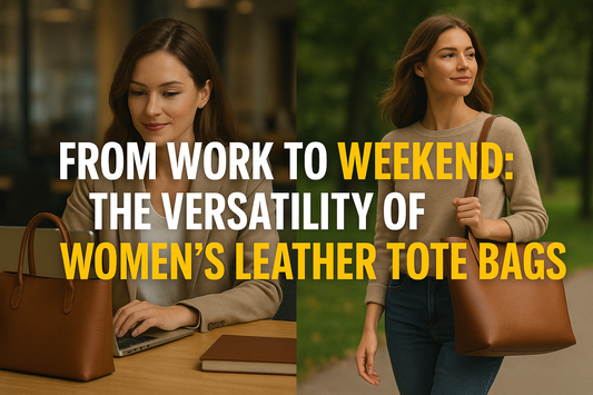 From Work to Weekend: The Versatility of Women’s Leather Tote Bags