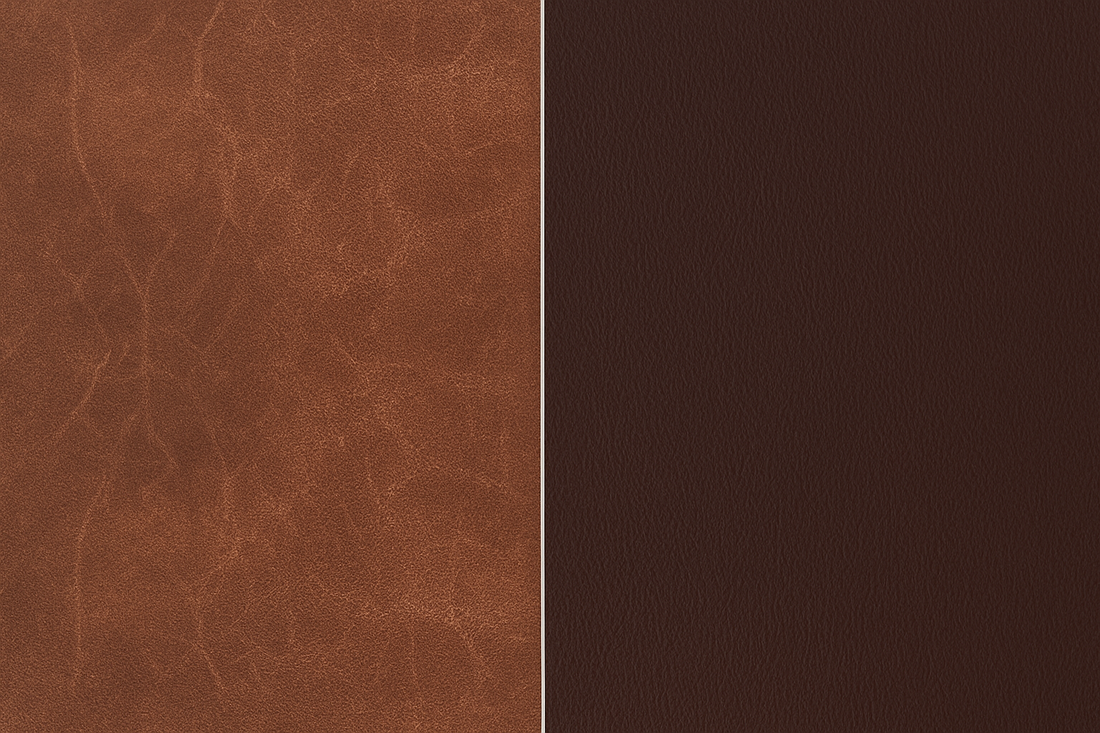 Real vs-Bonded Leather