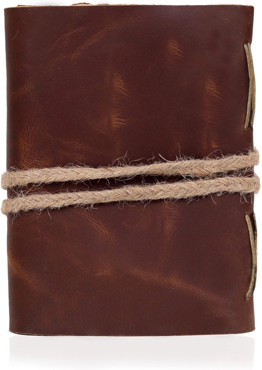 Rio Grande Vintage Lederjournal - Handgemachtes Tagebuch mit Deckle Edge-Ledereinband