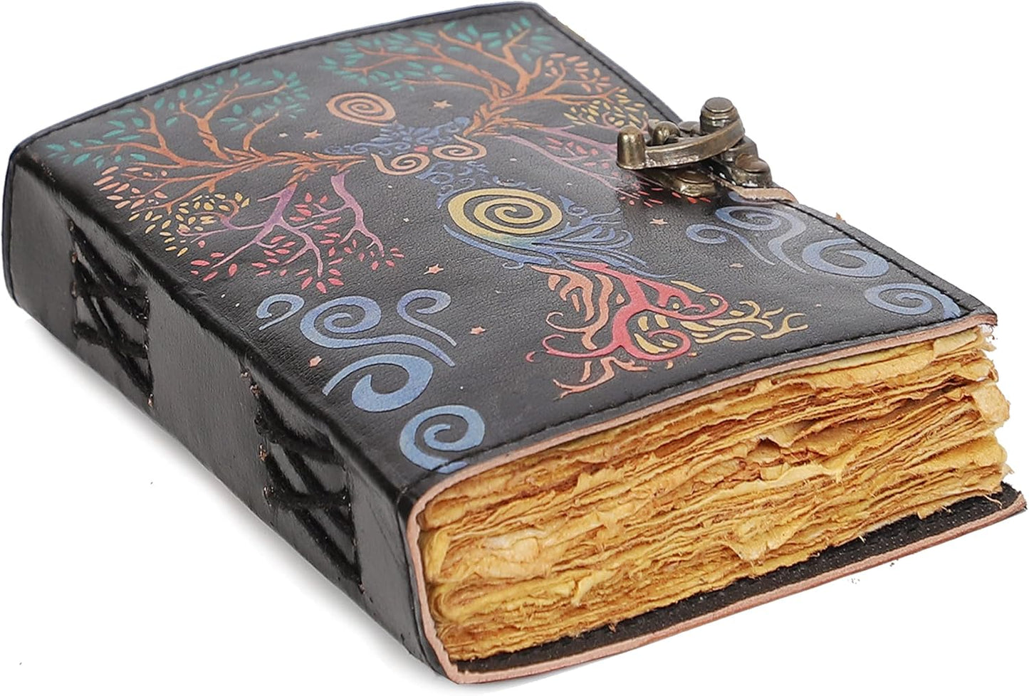 Blank Spell Book Of Shadows Leather Journal