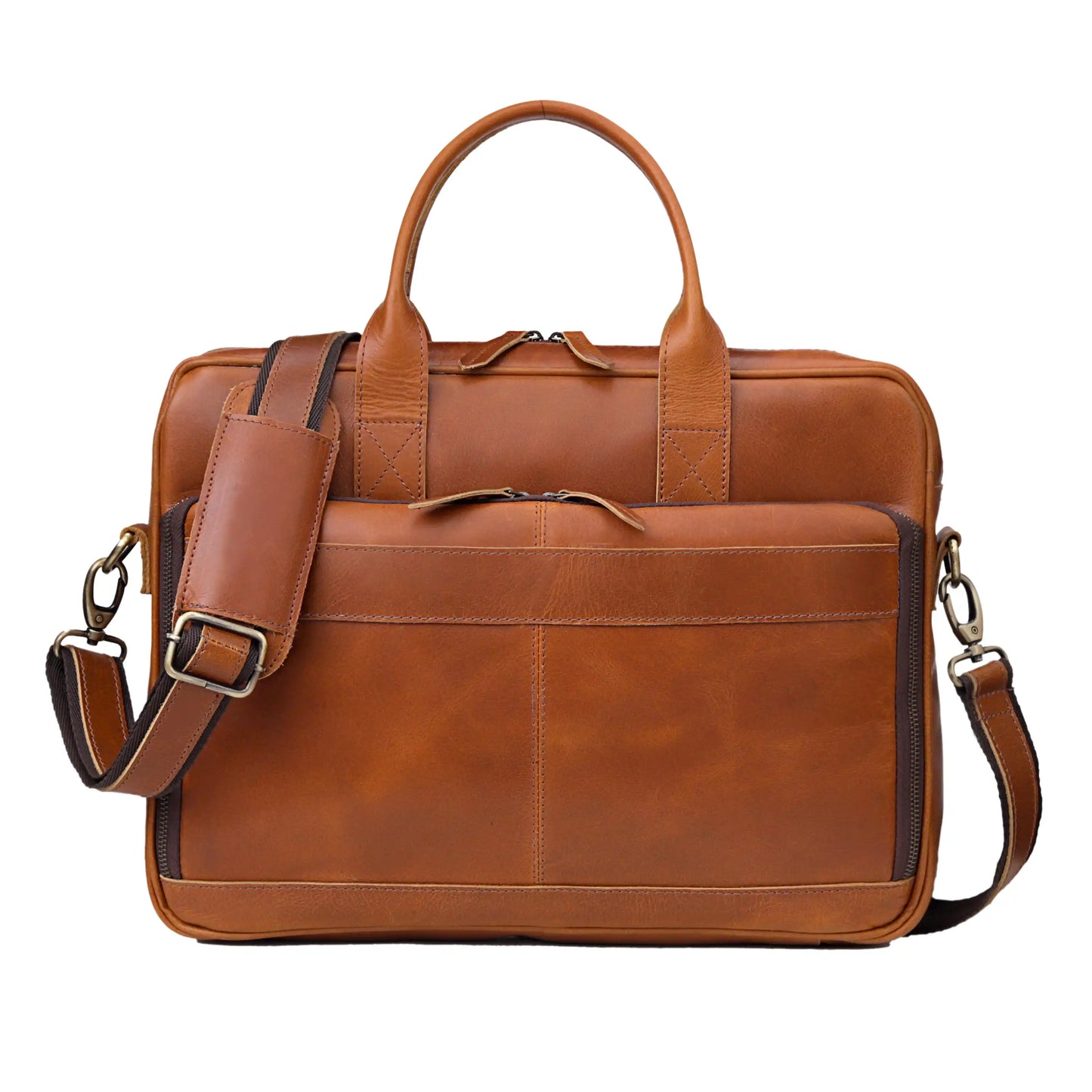 LAPTOP-AKTENTASCHE AUS LEDER „BOSTON“