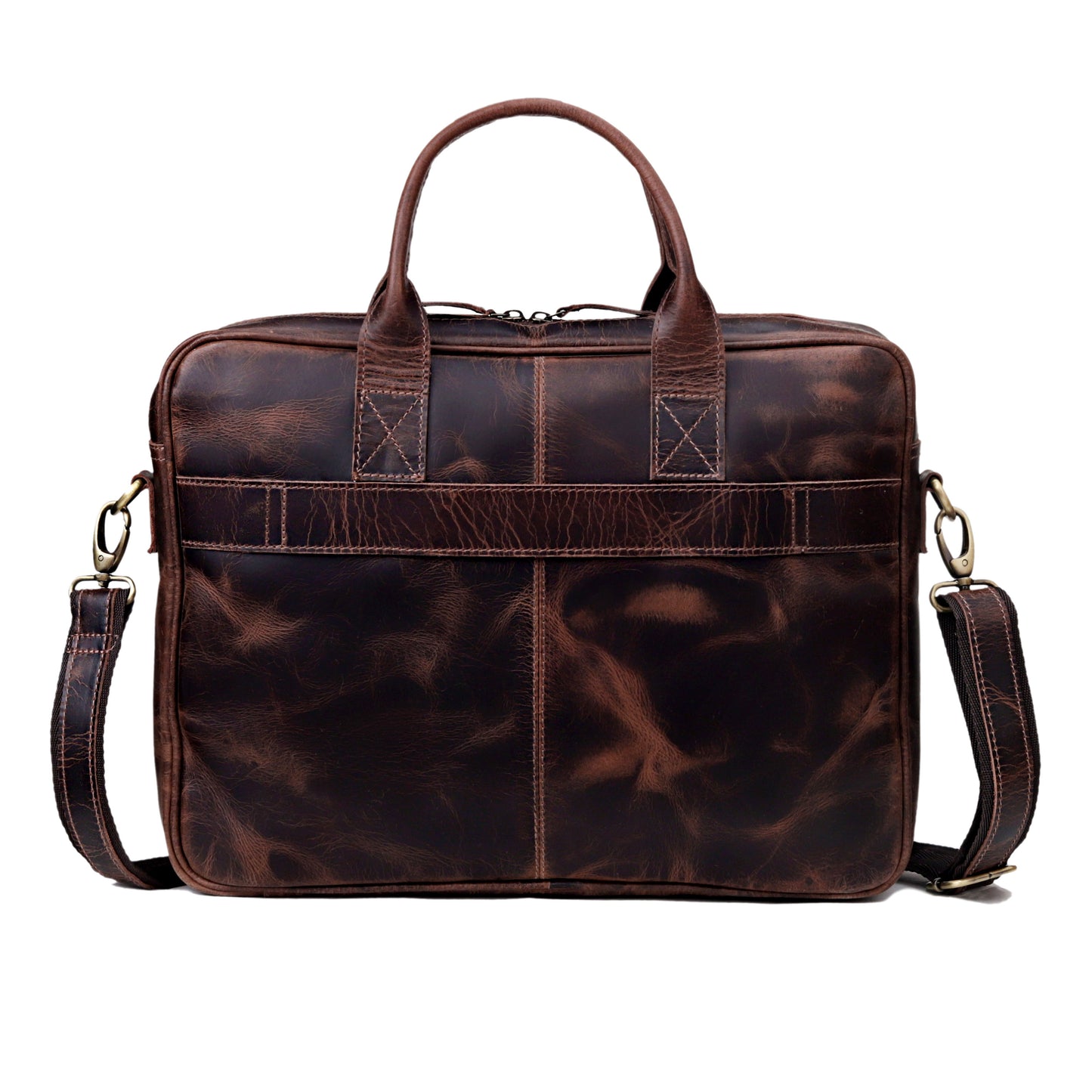 LAPTOP-AKTENTASCHE AUS LEDER „BOSTON“