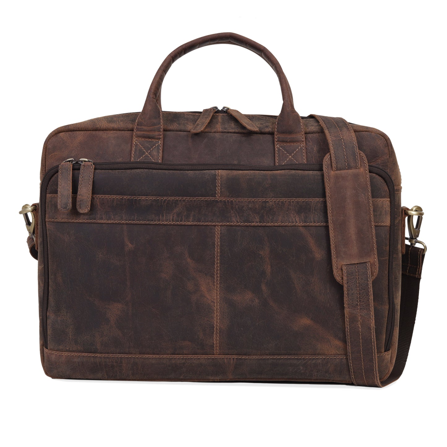 LAPTOP-AKTENTASCHE AUS LEDER „BOSTON“