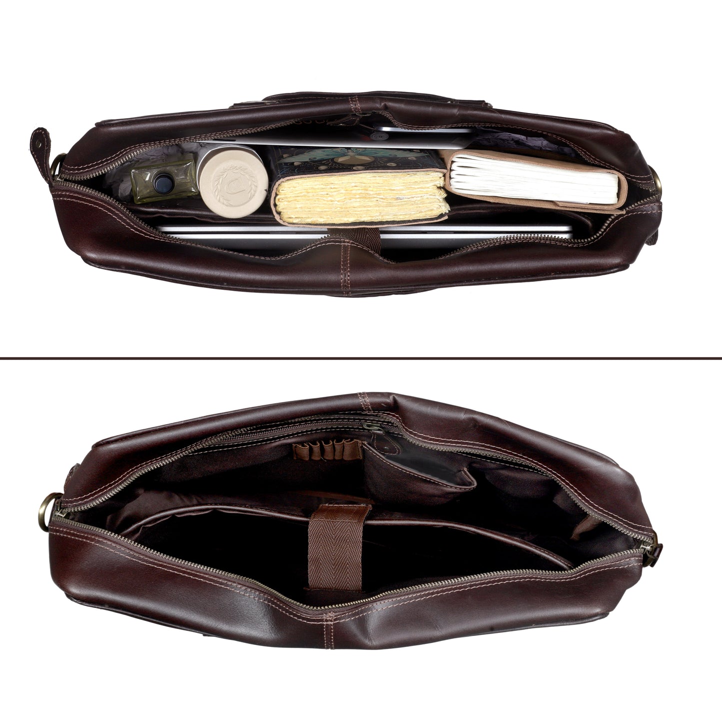 HERITAGE LEATHER BRIEFCASE BAG