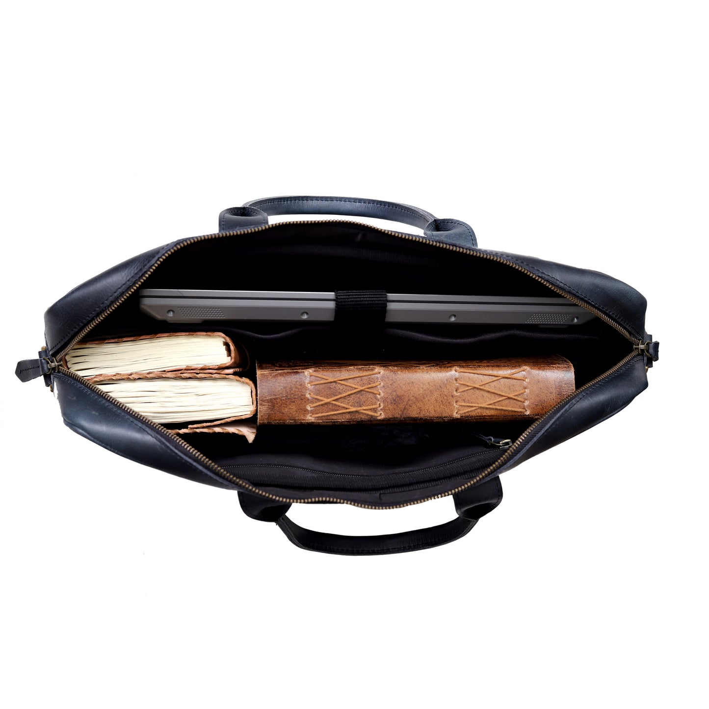 LAPTOP-AKTENTASCHE AUS LEDER „BOSTON“