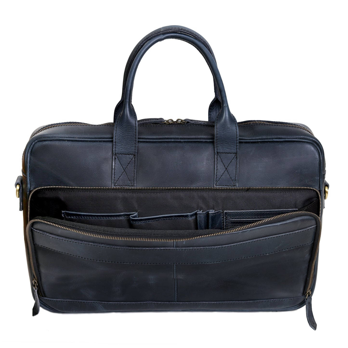 LAPTOP-AKTENTASCHE AUS LEDER „BOSTON“