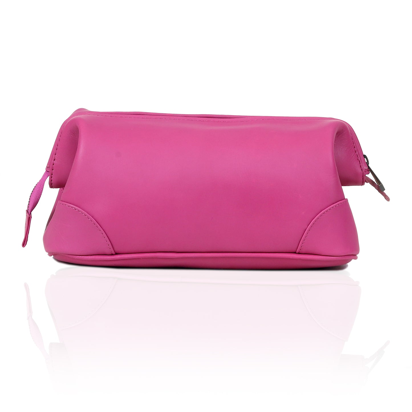 Euphrates Leather Toiletry & Large Dopp Kit - Pink