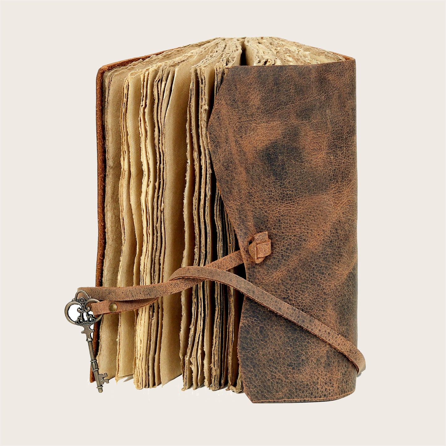 Vintage Style Leather Journal Notebook for Men Women