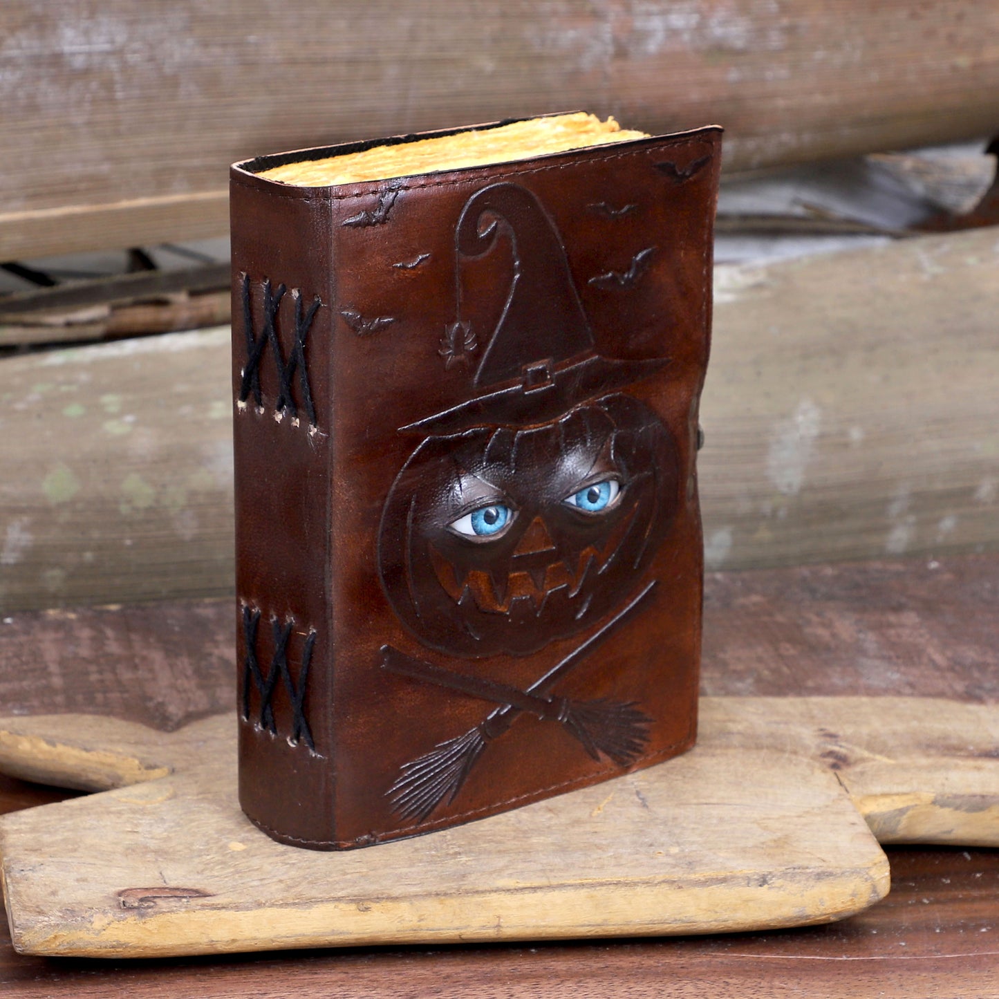 Halloween Hocus Pocus Ledernotizbuch