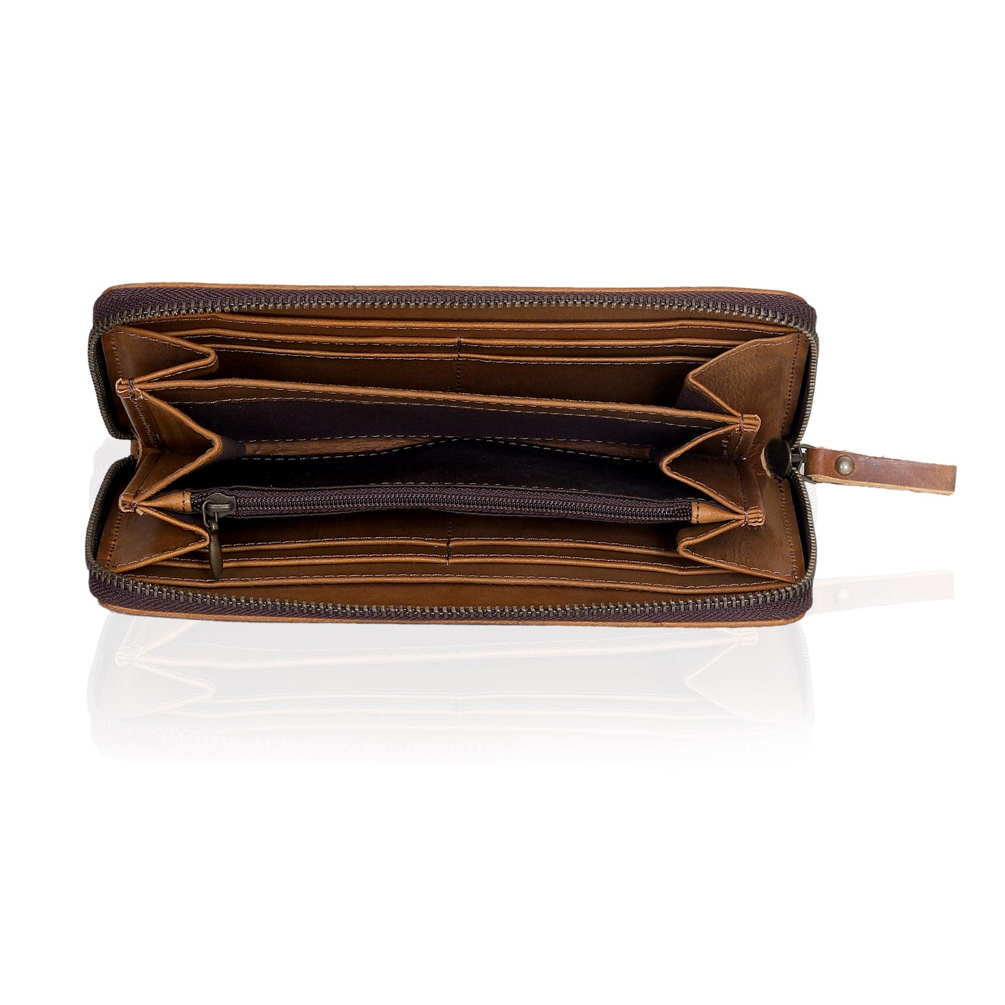 Seine Leather Wallet -TAN