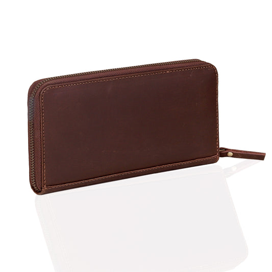 Seine Leather Wallet - BROWN