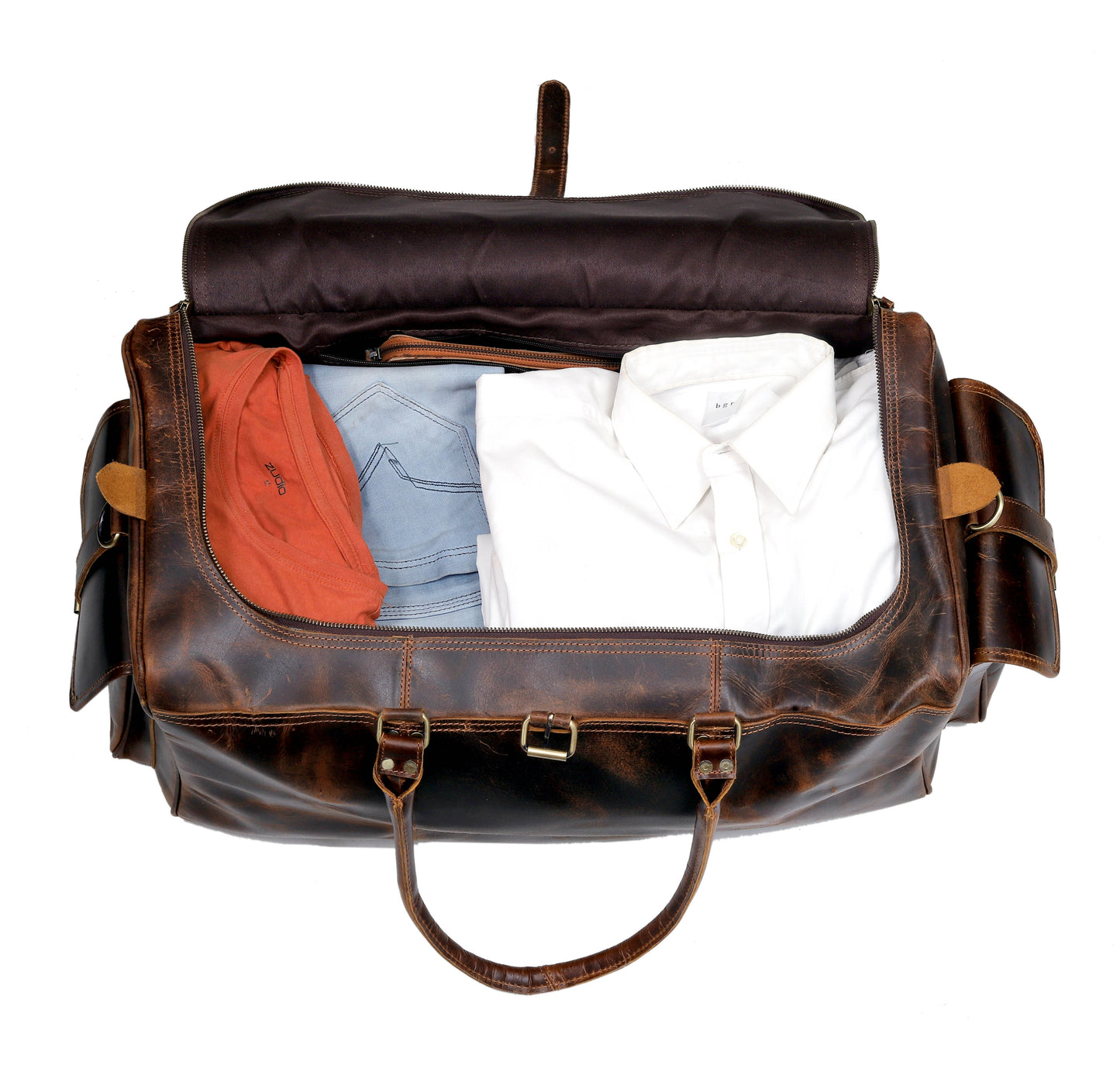Reisetasche aus Büffelleder „Brasilia“