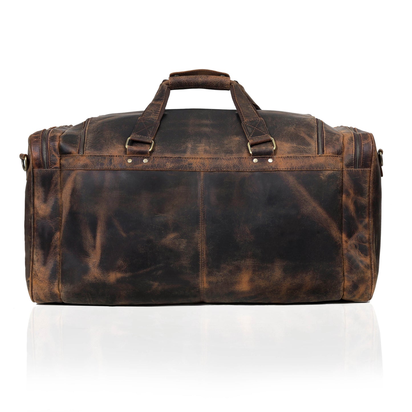 Denver Buffalo Leather Weekender Bag