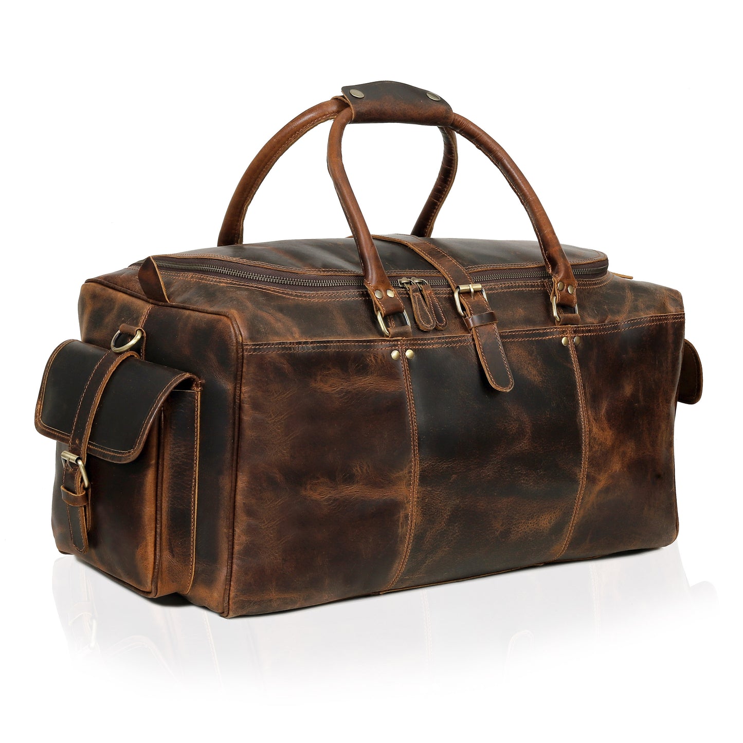 Reisetasche aus Büffelleder „Brasilia“