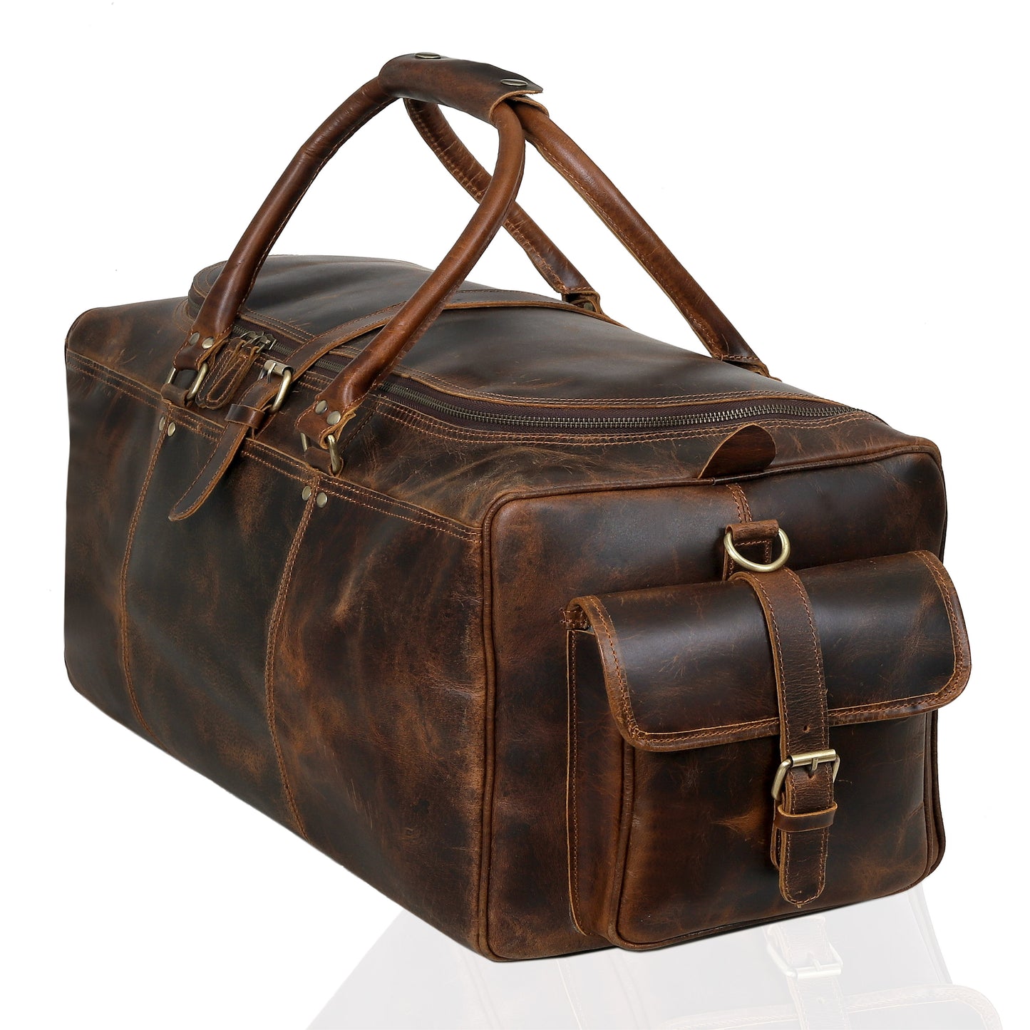 Reisetasche aus Büffelleder „Brasilia“