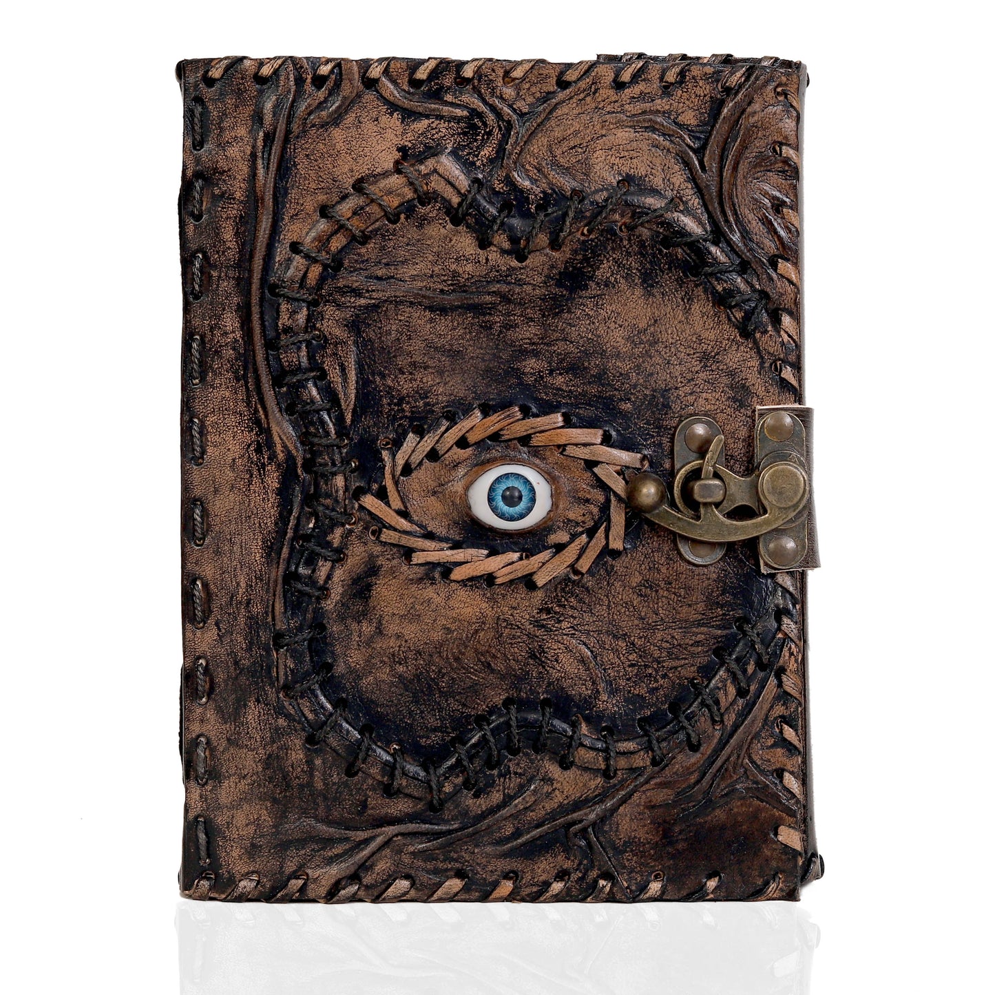Halloween Special Hocus Pocus Buch der Zaubersprüche Leder Tagebuch Schreibbuch