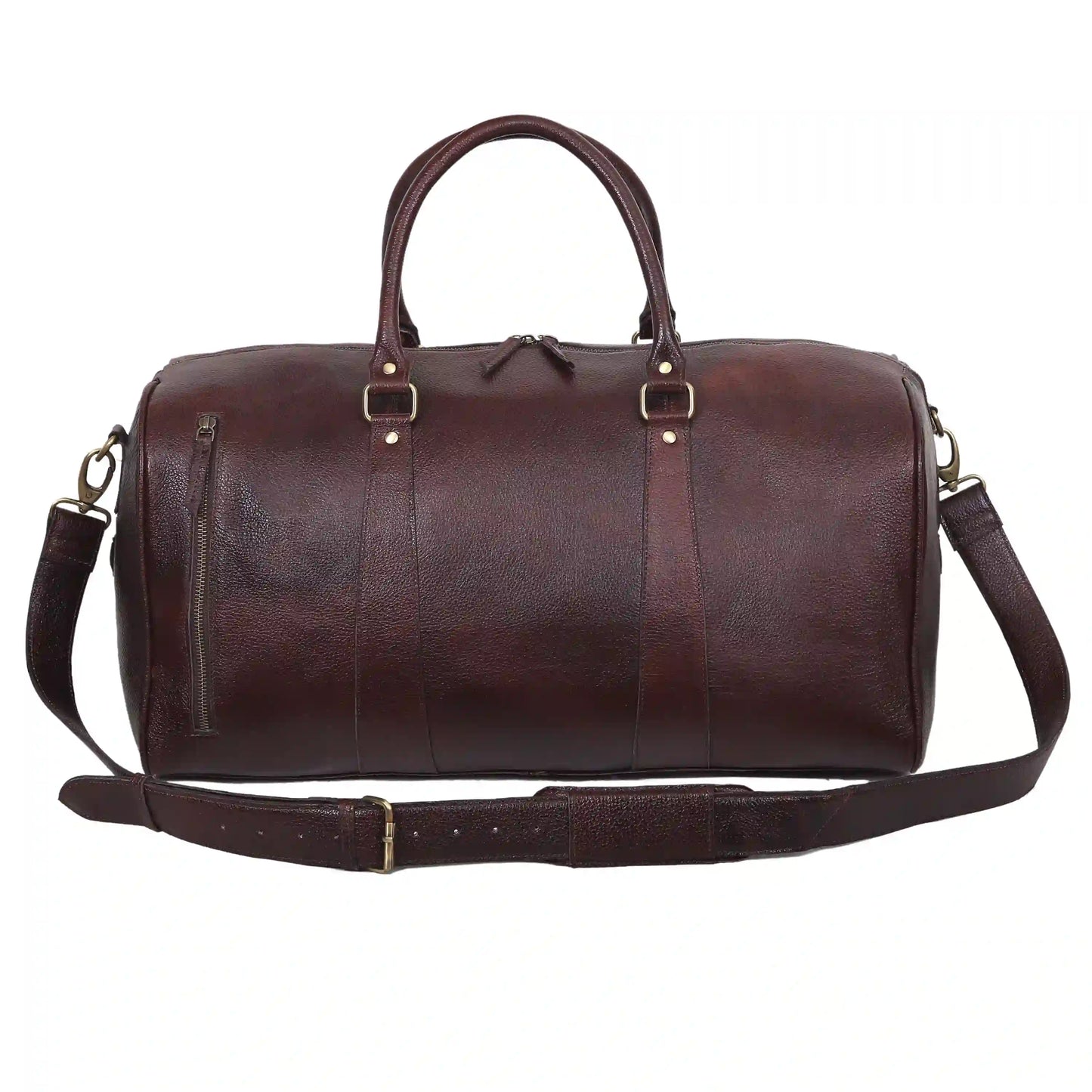 PENNSYLVANIA LEATHER DUFFEL WEEKENDER BAG