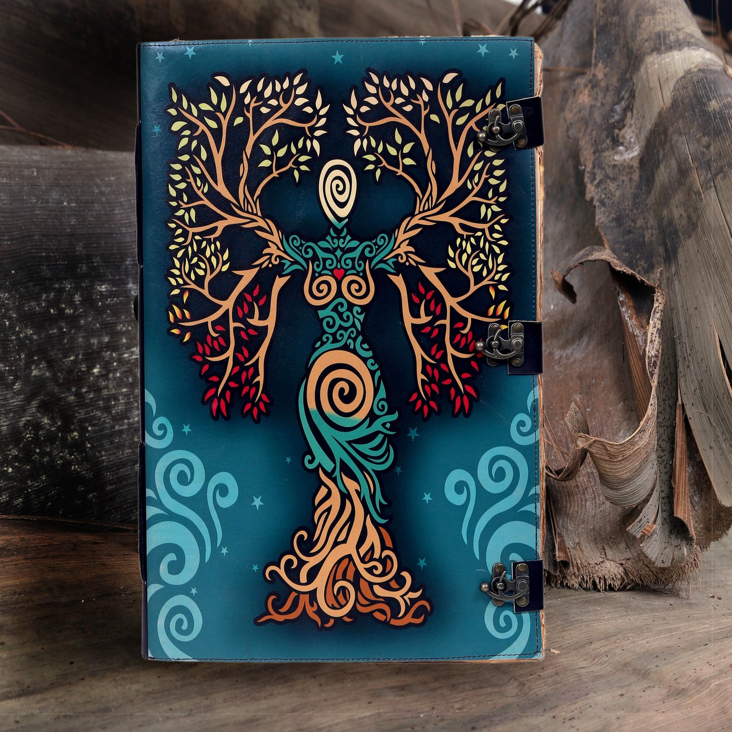 Blank Spell Book Of Shadows Leather Journal