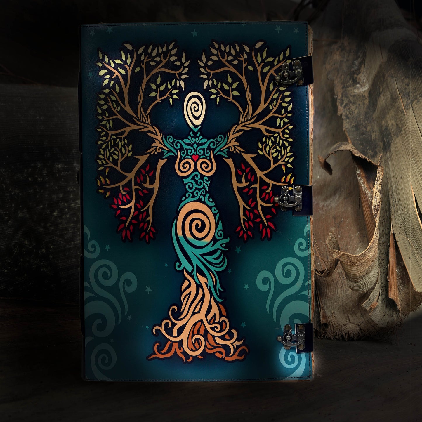 Blank Spell Book Of Shadows Leather Journal