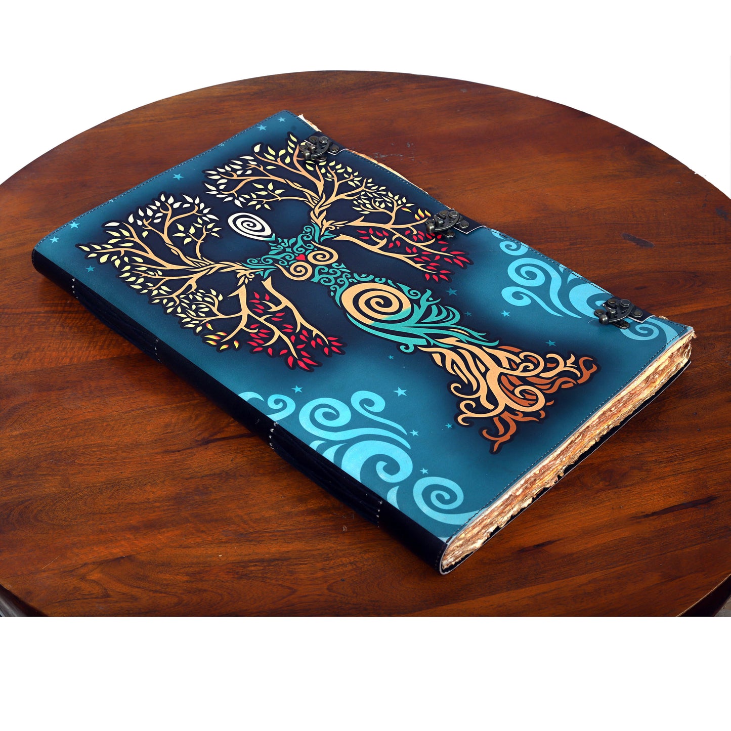 Blank Spell Book Of Shadows Leather Journal