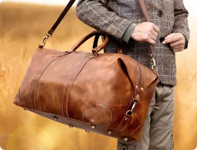 Leather Duffle Bags