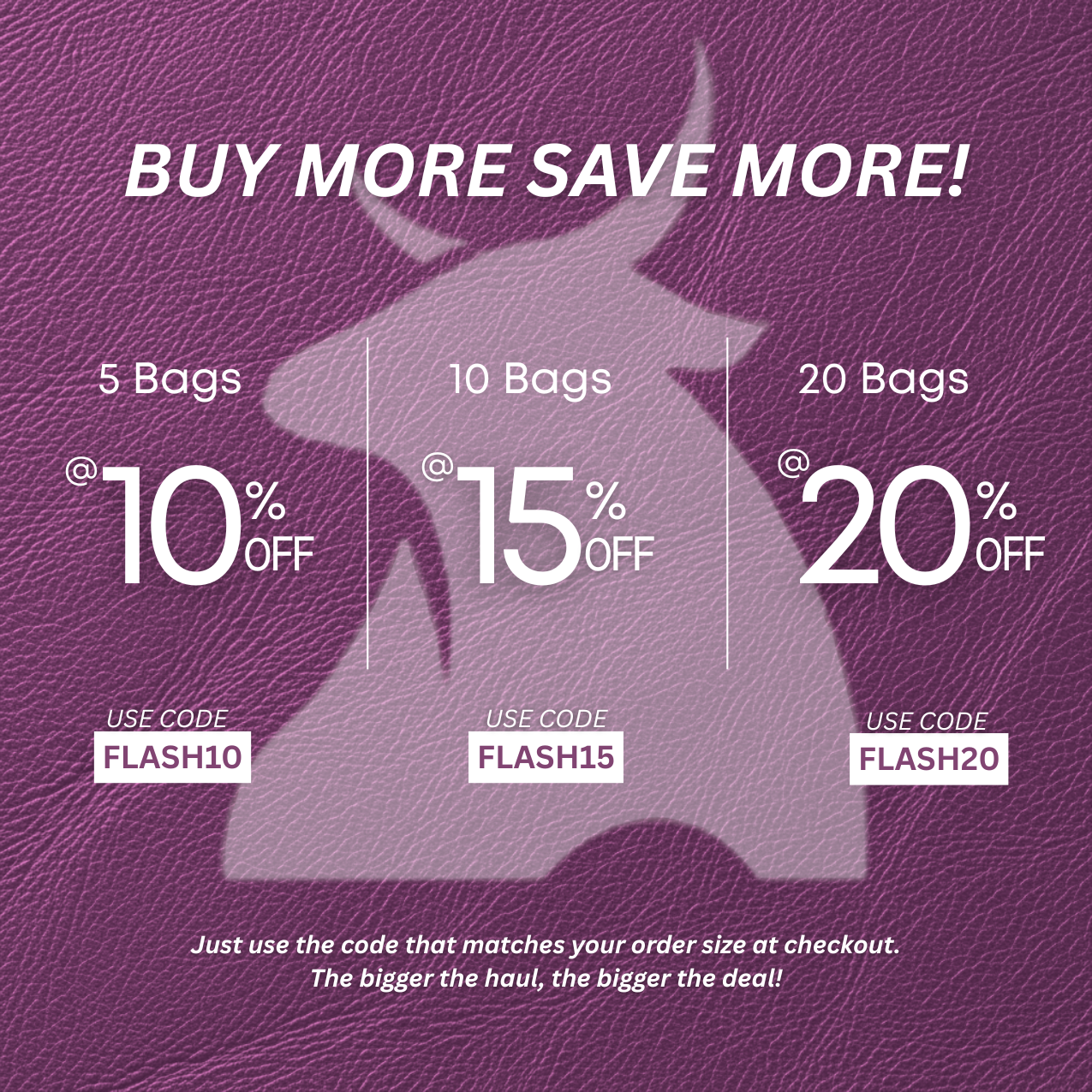 Denver Leather Bag Combo - Purple