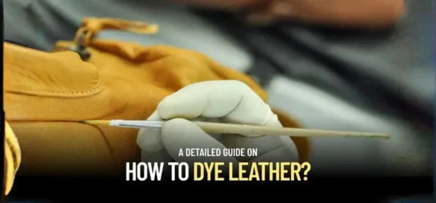 Eine detaillierte Anleitung zum Färben von Leder