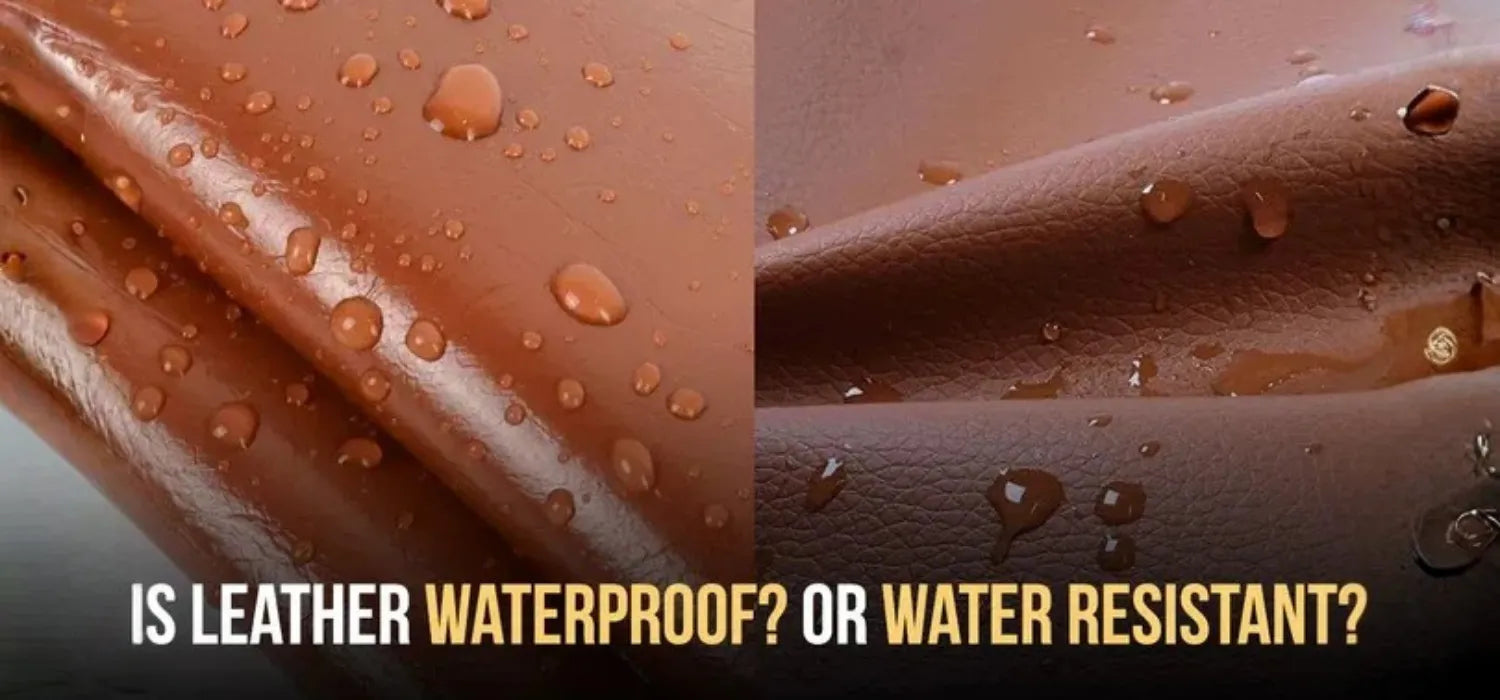 Ist Leder wasserdicht? Oder wasserabweisend?