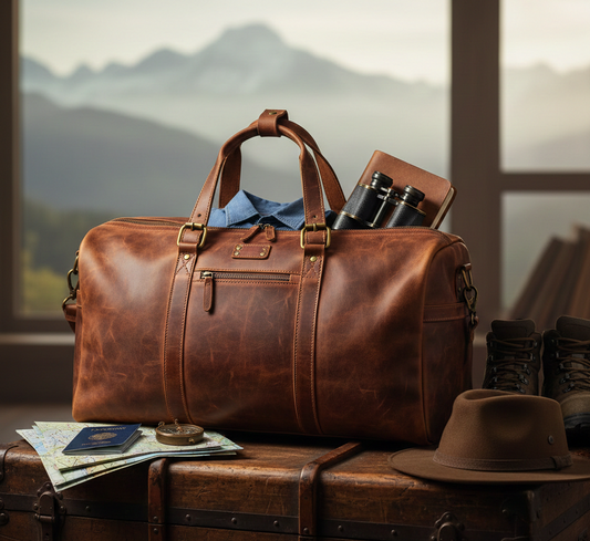 Best Leather Duffle Bag for Travel