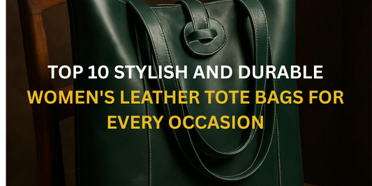Top 10 Stylish and Durable Women's Leather Tote Bags for Every Occasion