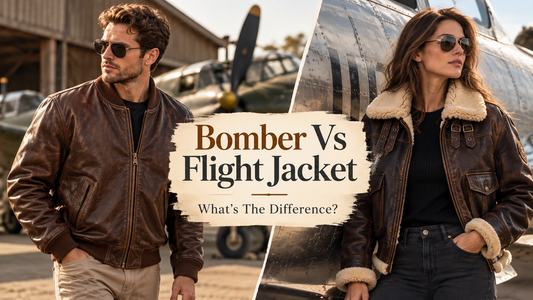 Bomber Vs Flight Jacket
