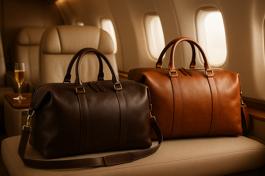 The Best Leather Duffel Bags Are Built for First-Class Flyers