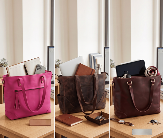 Leather Tote Bags for Work
