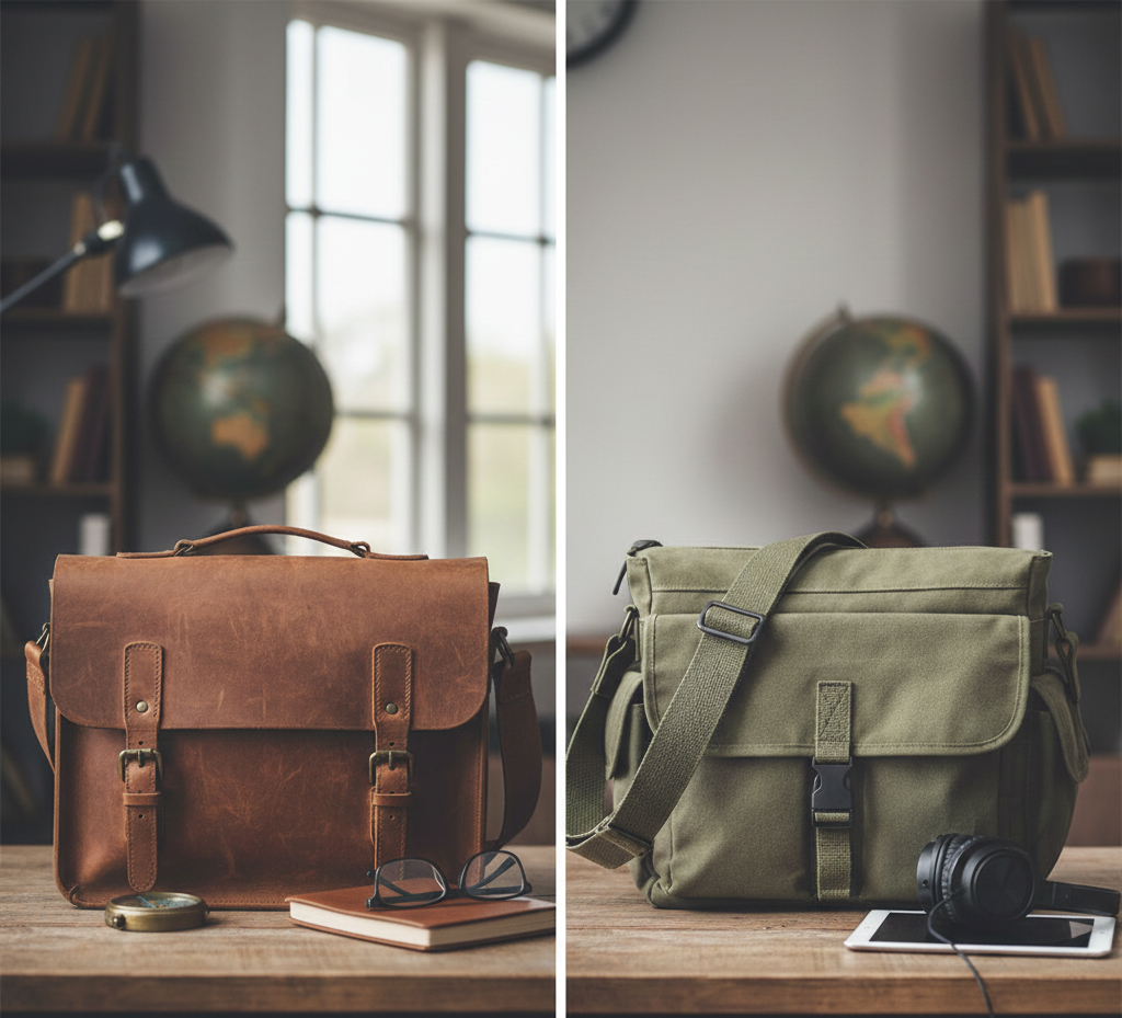 Satchel vs. Messenger Bag - What’s The Difference