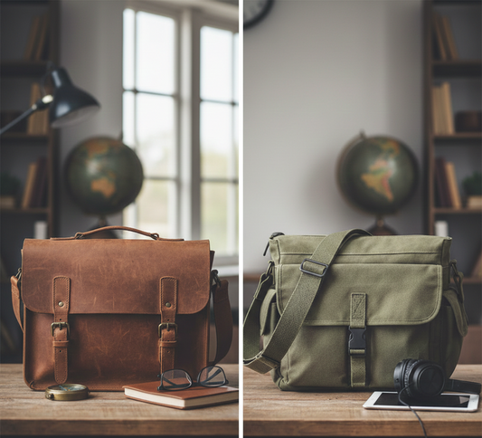 Satchel vs. Messenger Bag - What’s The Difference