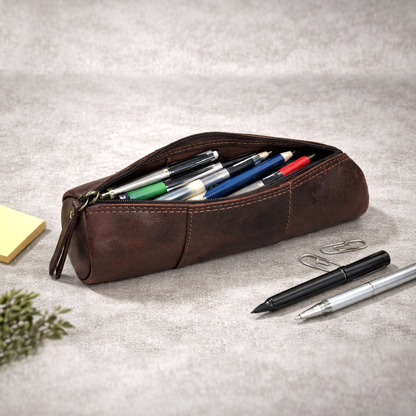 Leather Pencil Case