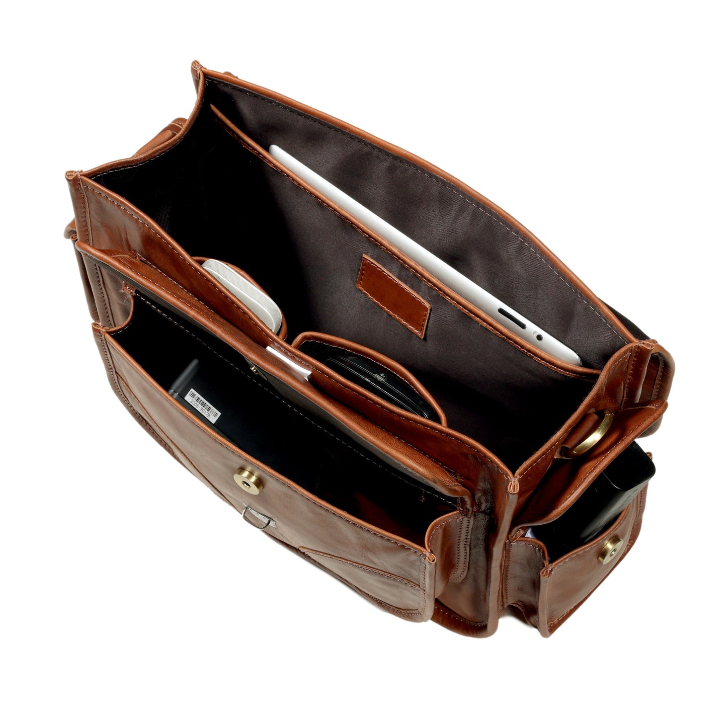 UMHÄNGETASCHE AUS LEDER „DIXIE“