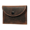 Leather Coin Purse - Vintage Brown