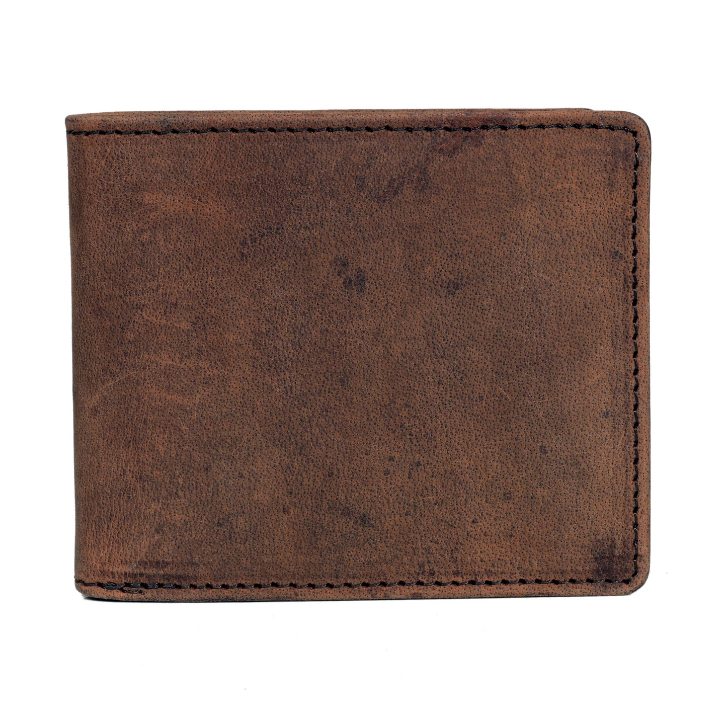 Men's Bifold Leather Wallet - Tan