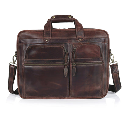Farm Premium Buffalo Leather Briefcase