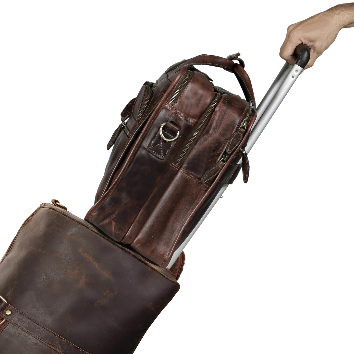 Farm Premium Buffalo Leather Briefcase