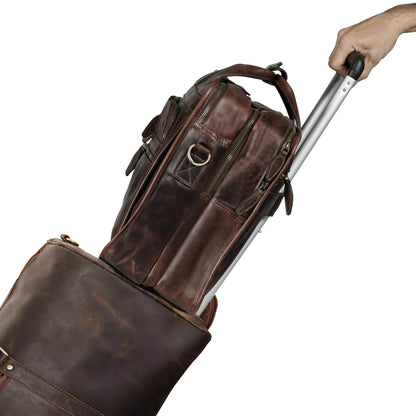 Farm Premium Buffalo Leather Briefcase