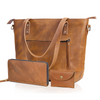 leather tote bag
