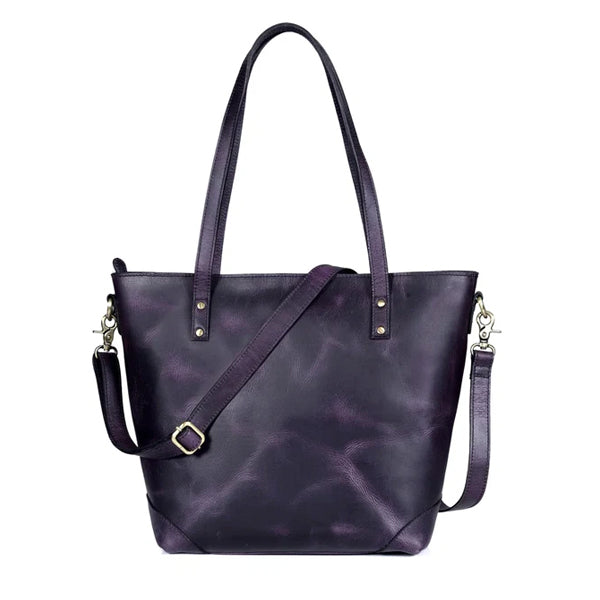 leather tote bag