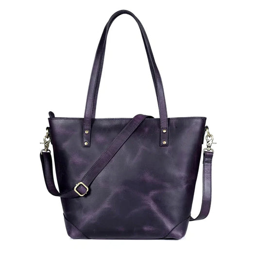 leather tote bag