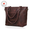 leather tote bag