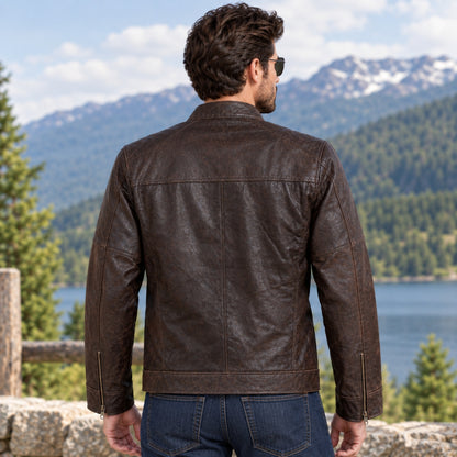 Belmont Leather Jacket for Men