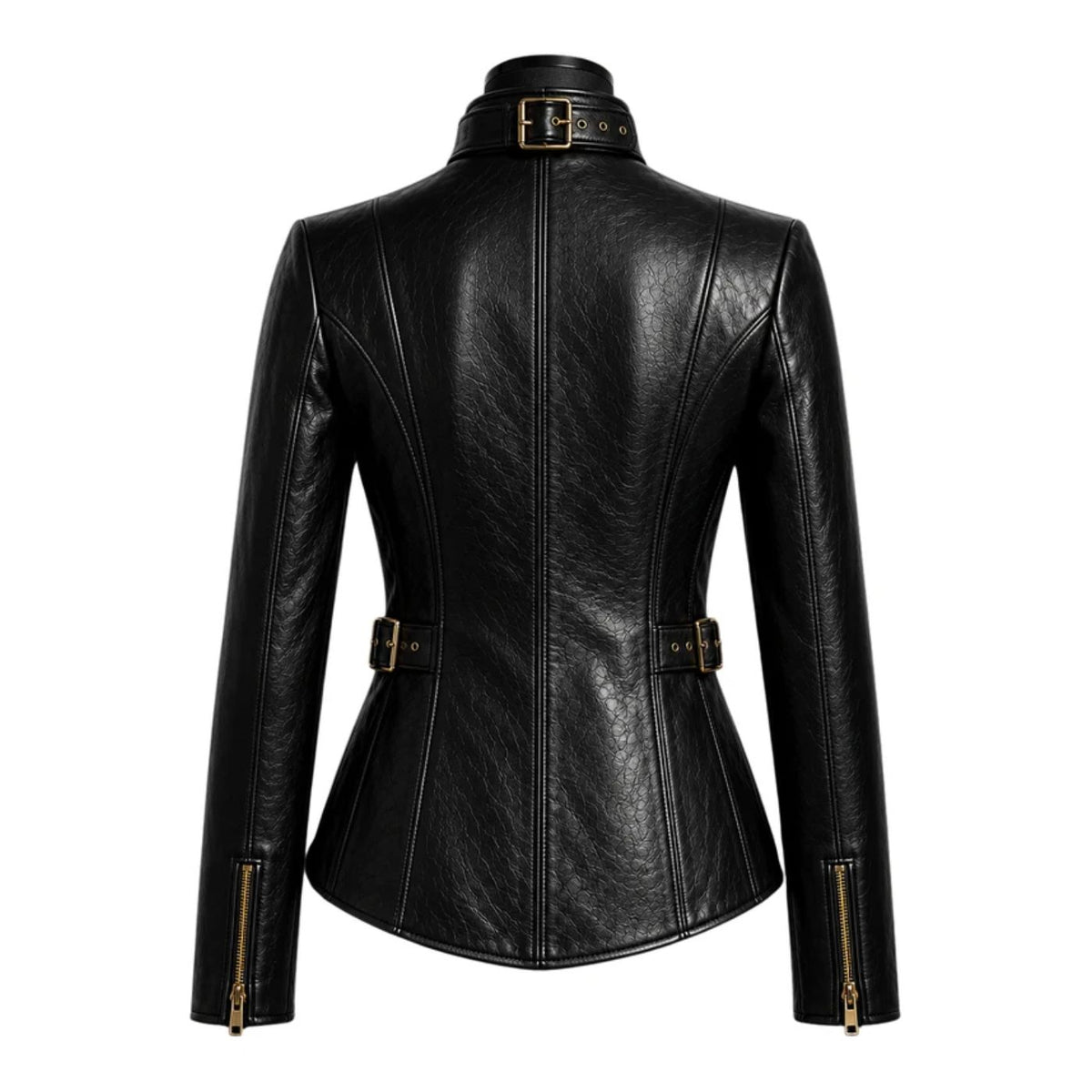 Niagara Black Leather Queen Jacket for Women