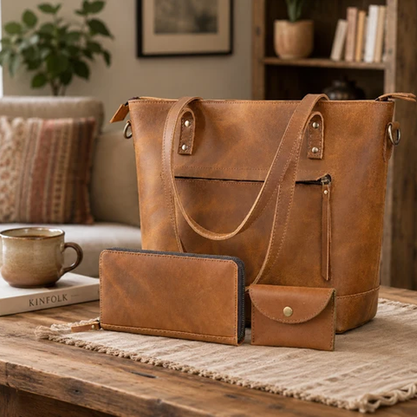 leather shoulder bag