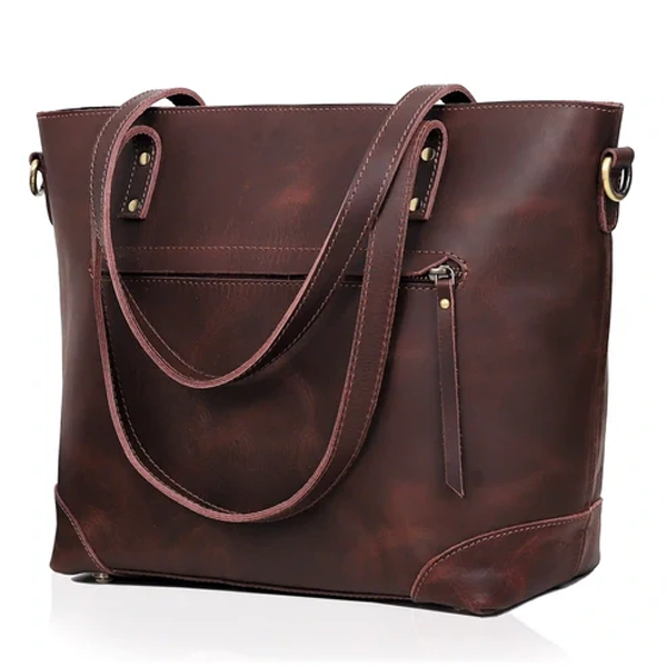 leather work bag